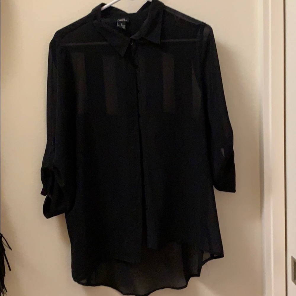Open back button up